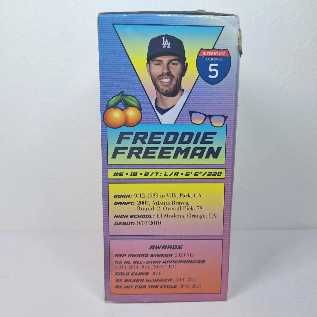 ⭕Staff distribution items⭕Freddie Freeman Bobblehead 2022 Dodgers e192