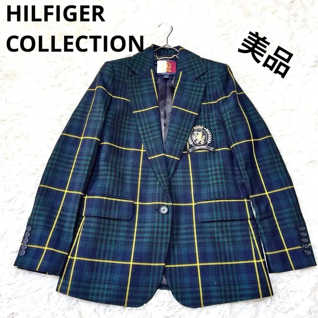 [Luxury] Hilfiger Collection Tailored Blazer Jacket Check