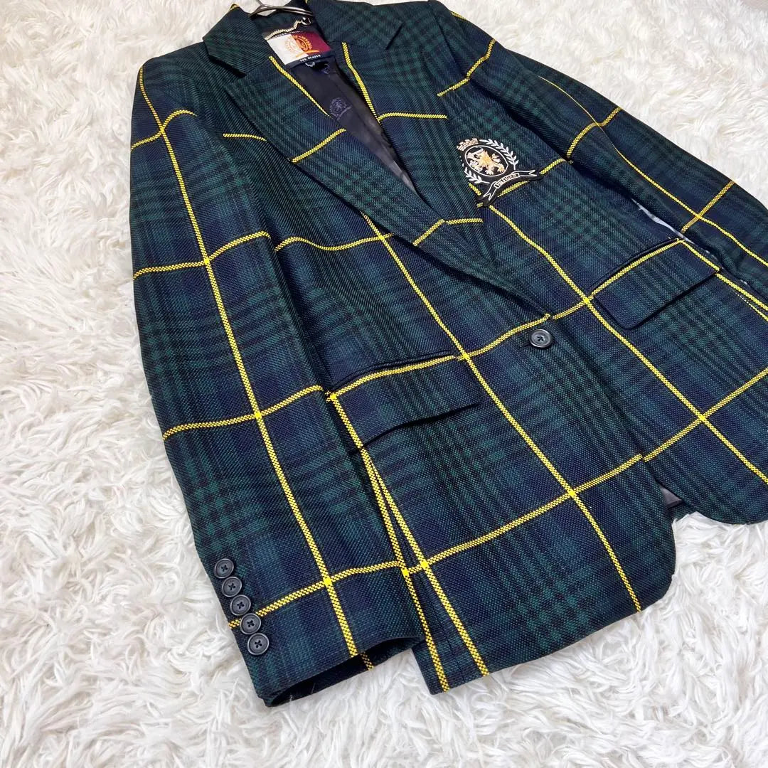 [Luxury] Hilfiger Collection Tailored Blazer Jacket Check