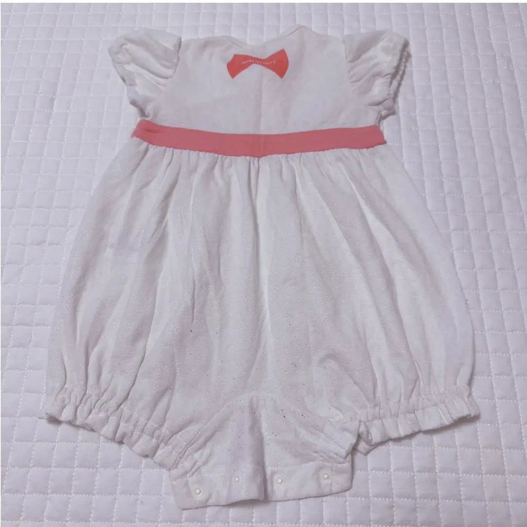 après les courts*romper with ribbon