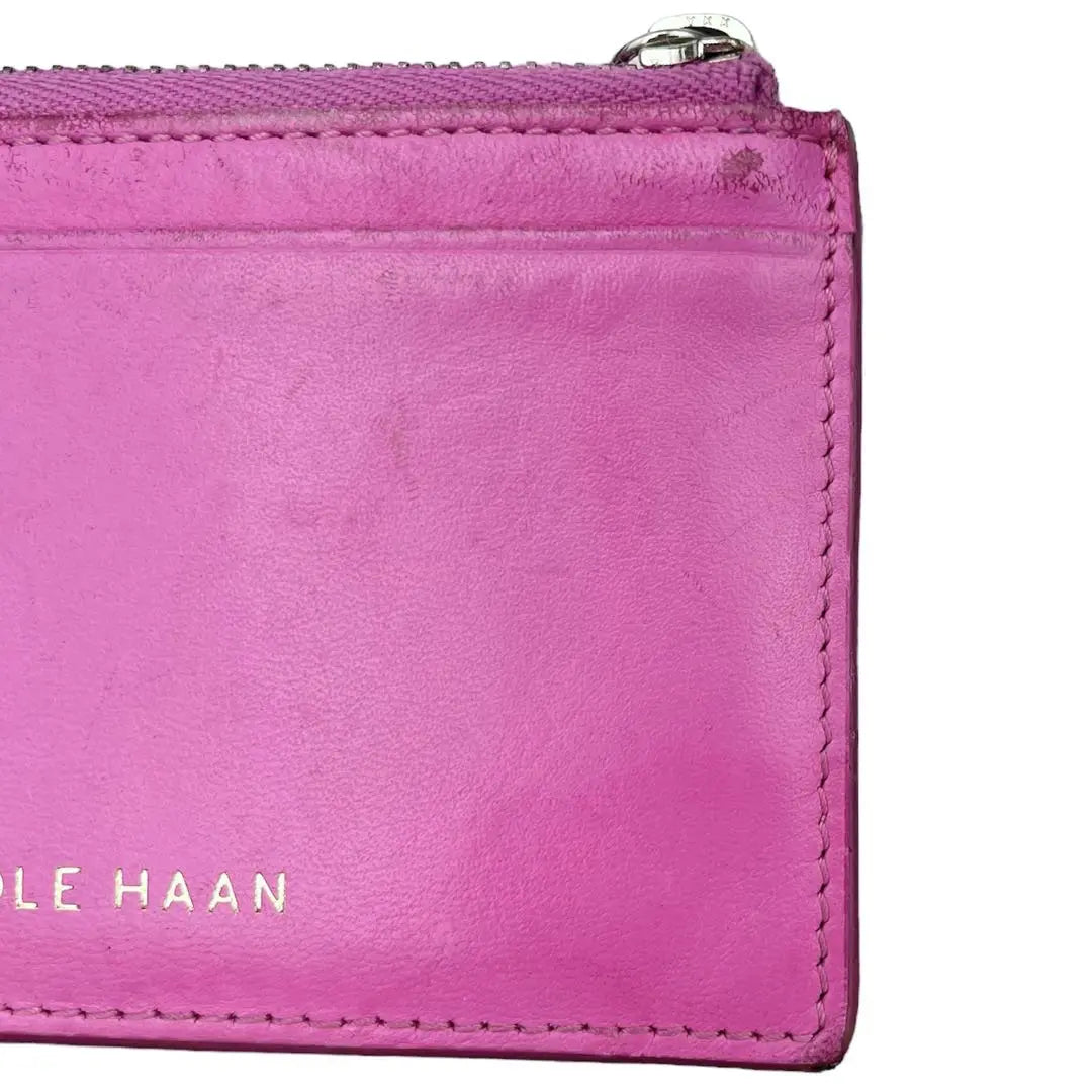 Cole Haan Coin Case Card Case Pass Case Regular Key Case Pink