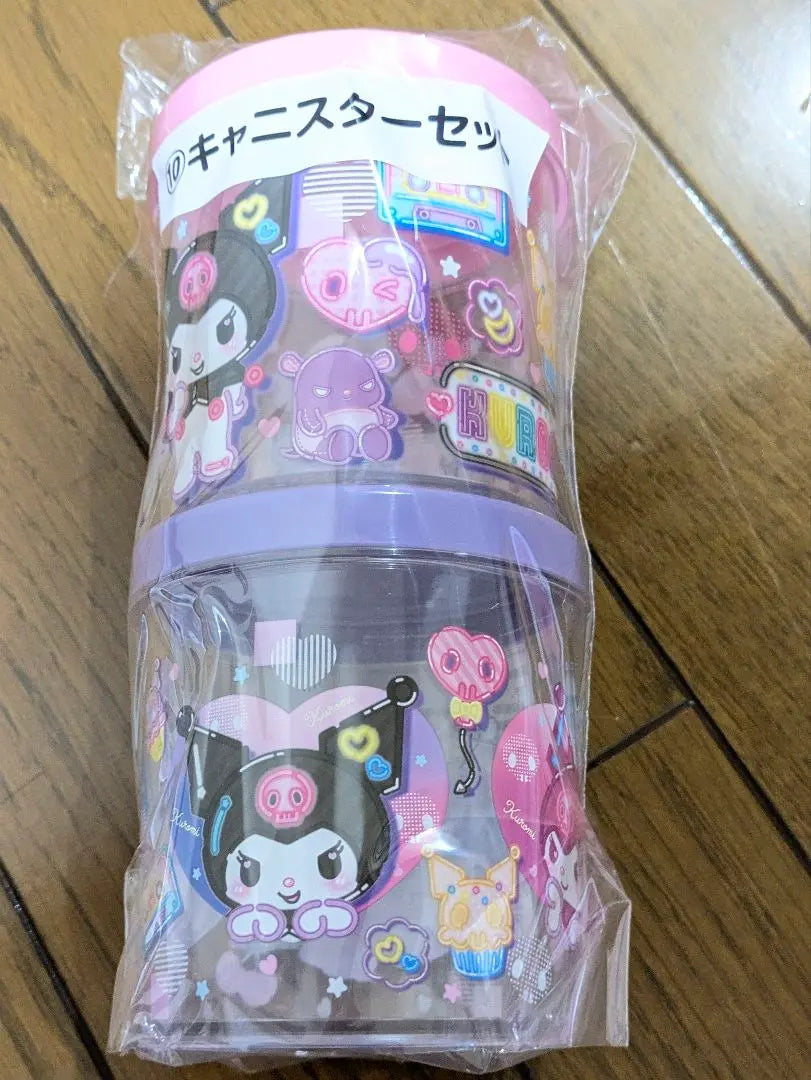 [New unopened] Sanrio Kuromi -chan ★ Ichiban Kuji ★ Face -type Pouch • Towel, etc. | 【新品未開封】サンリオ クロミちゃん★一番くじ ★フェイス形ポーチ •タオル他