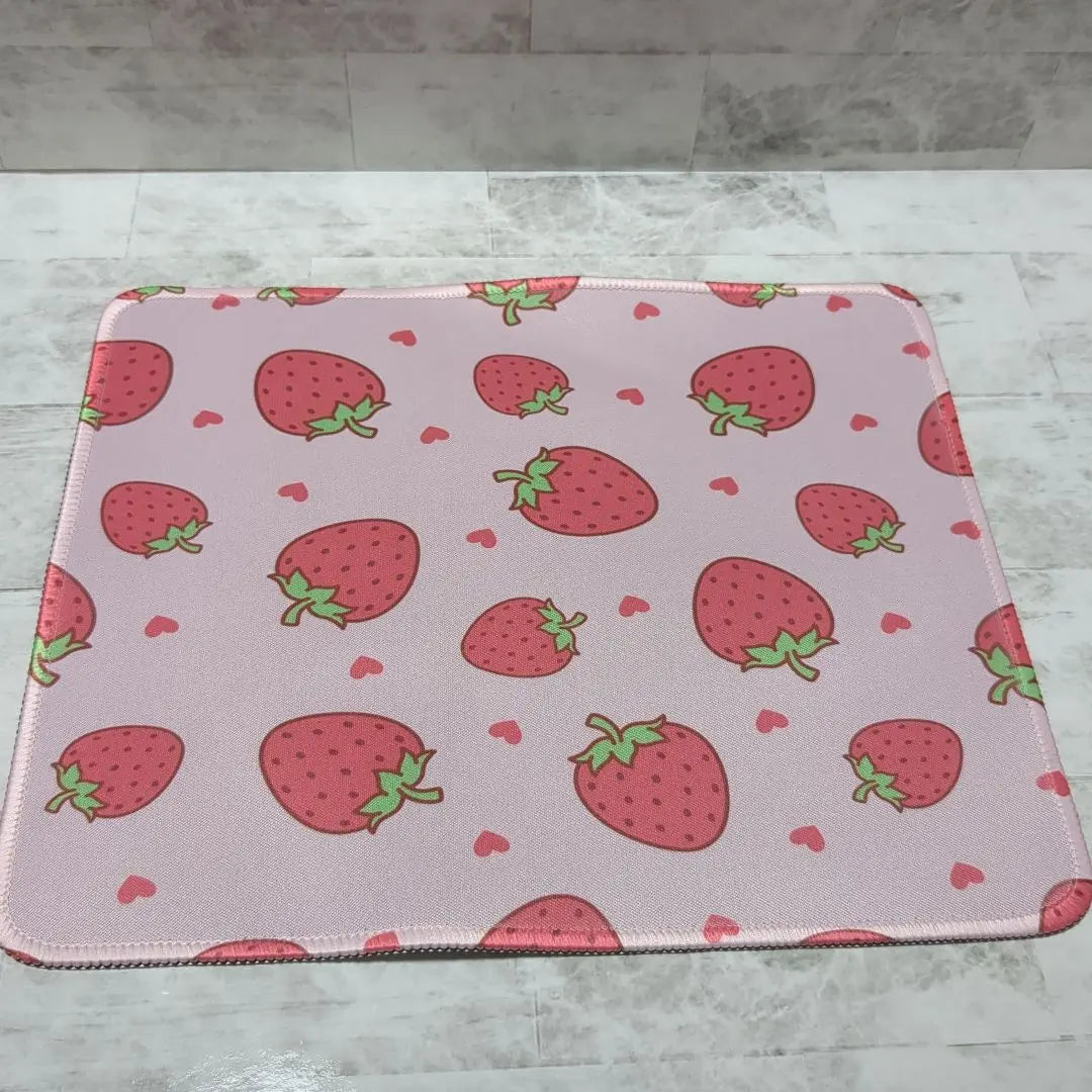 Mouse Pad Fatigue Reduction Cute Rubber Sole Pink Mouse Mat Decoration