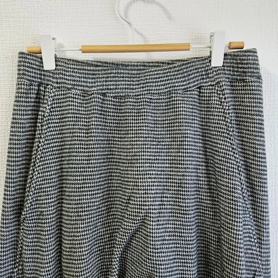 ⭐Balmain Check pattern Saruel pants Casual pants 100%c