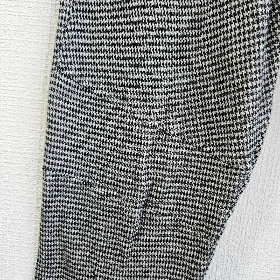 ⭐Balmain Check pattern Saruel pants Casual pants 100%c