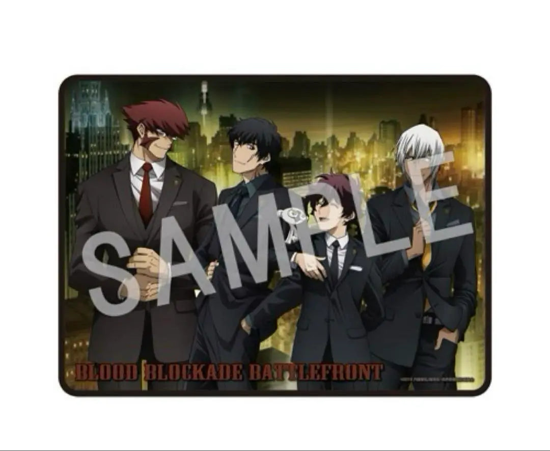 Blood Blockade Battlefront Blanket Black Suit Ver.