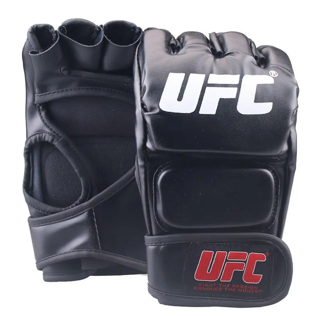 [Reabastecido] Guantes de boxeo y karate con dedos abiertos de la UFC Cottondo