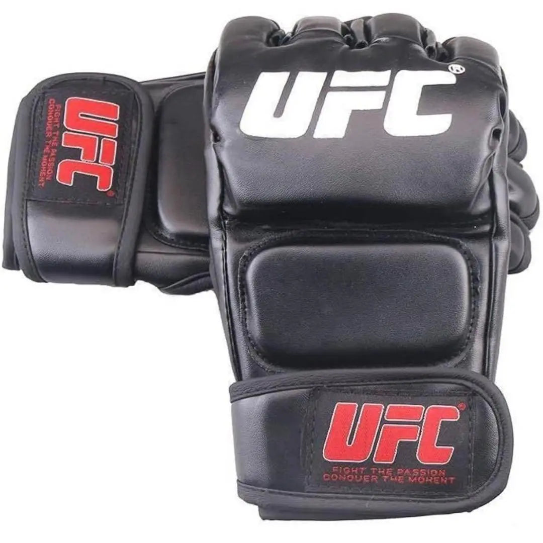 [Reabastecido] Guantes de boxeo y karate con dedos abiertos de la UFC Cottondo