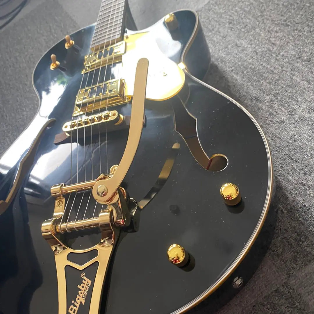 Black Fal Condition! Ultra -high quality component guitar! ! Bigsby type arm | ブラックファルコンタイプ！超高品質コンポーネントギター！！ビグスビータイプアーム