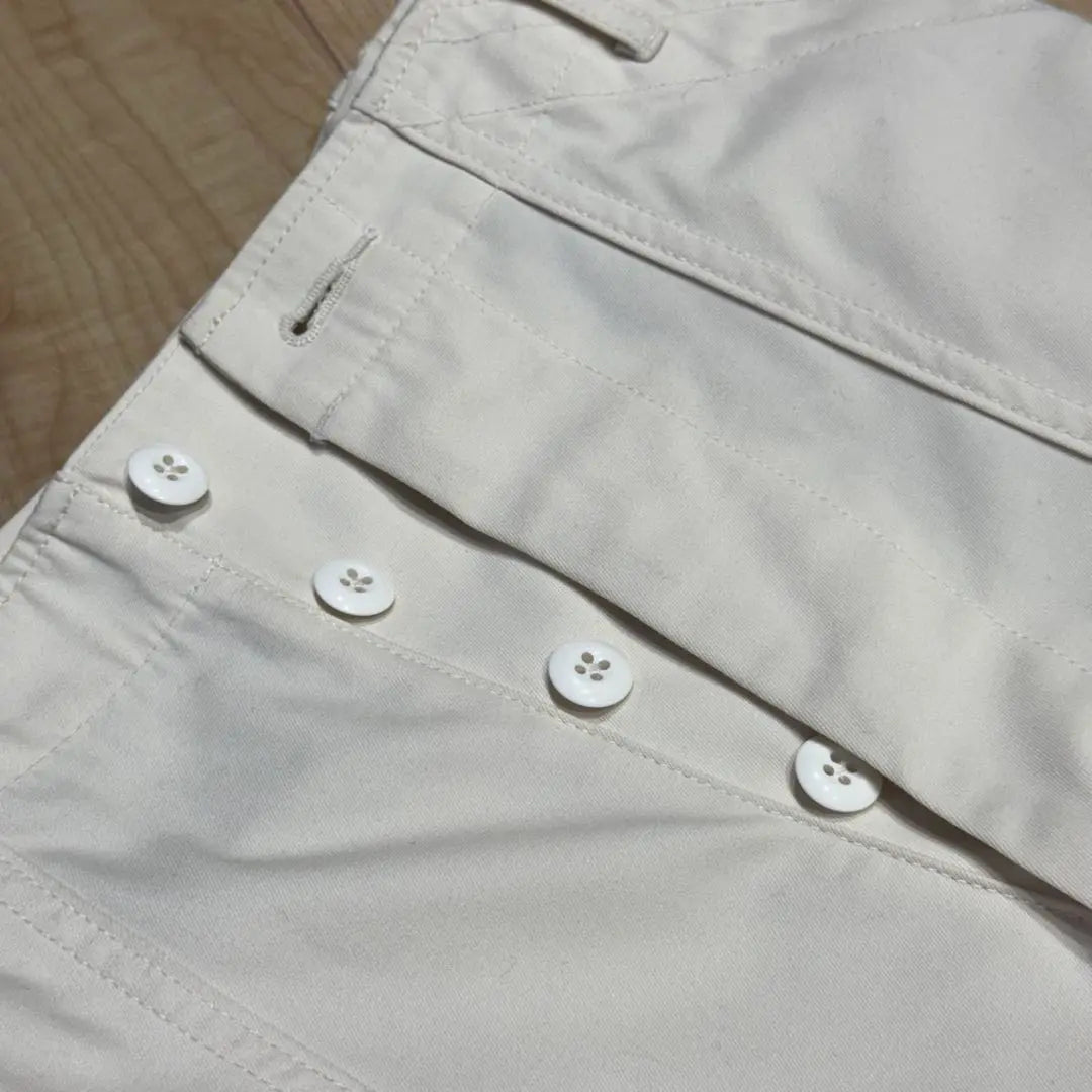 Pantalones de fatiga blancos Spick and Span 23ss en excelentes condiciones