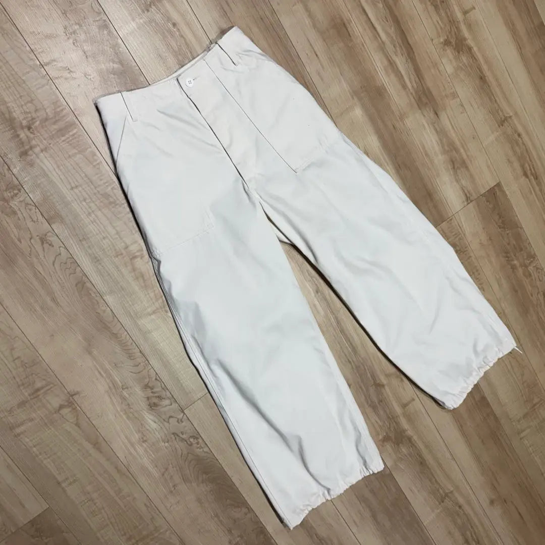 Superb condition ✨23ss Spick and Span Fatigue Pants White