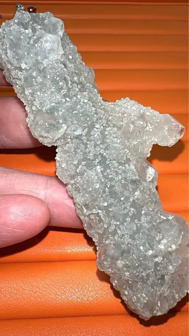 Master Crystal, rare item, cactus apophyllite, chalcedony, coexistence, raw stone