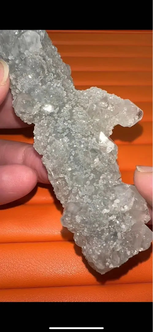 Master Crystal, rare item, cactus apophyllite, chalcedony, coexistence, raw stone