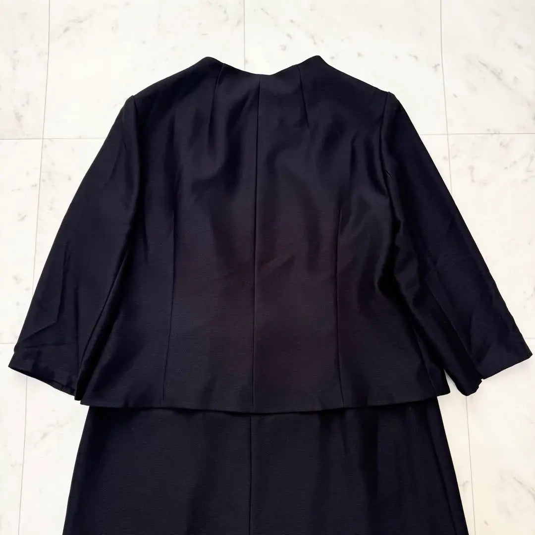 [New & Beautiful Condition] LANVIN NOIR Mourning Clothes Formal Clothes Black Formal