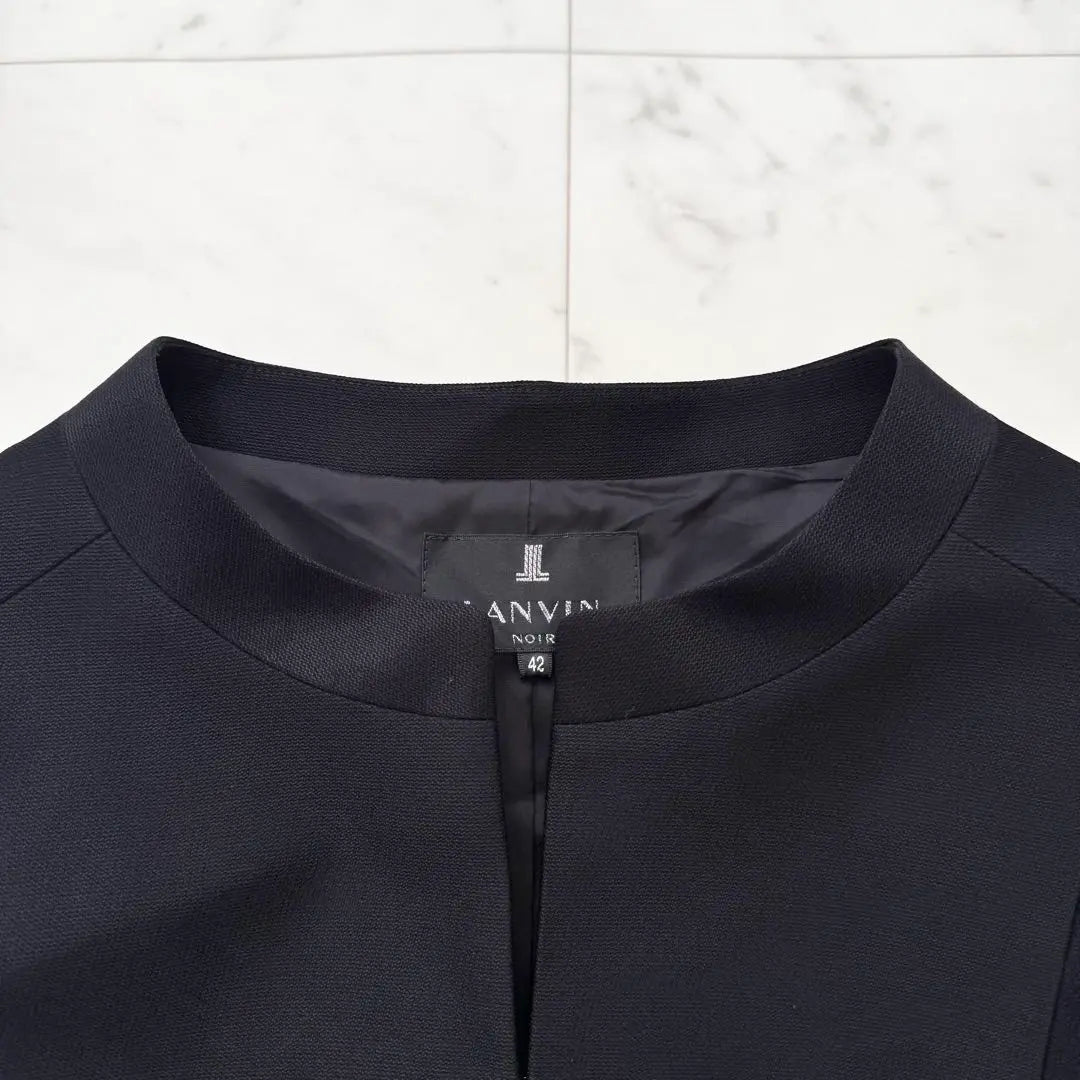 [Nuevo y en perfecto estado] Ropa formal de luto de LANVIN NOIR Ropa formal negra