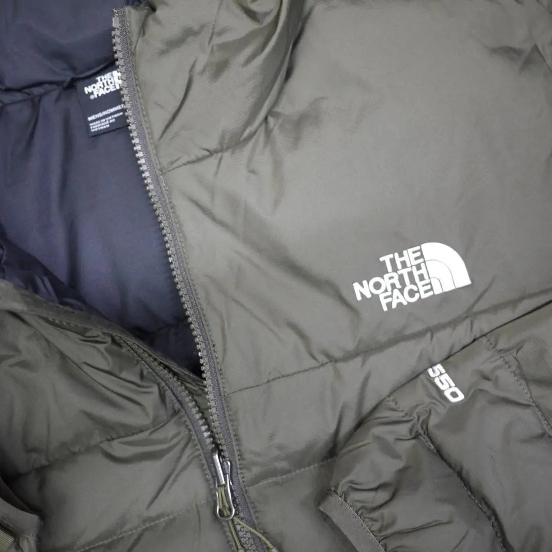 US limited edition North Face Down Jacket XL Green High-durability Water Repellent