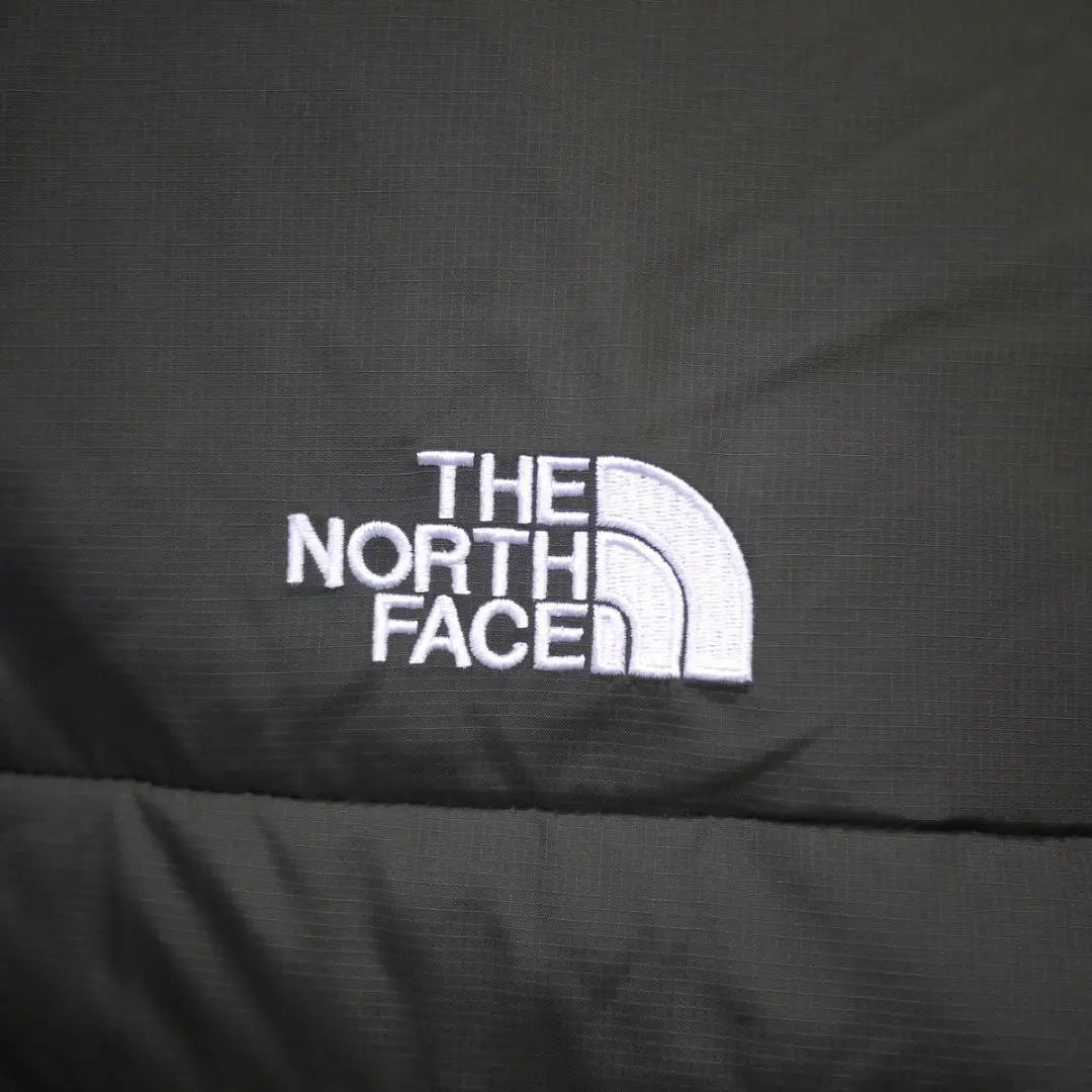 US limited edition North Face Down Jacket XL Green High-durability Water Repellent