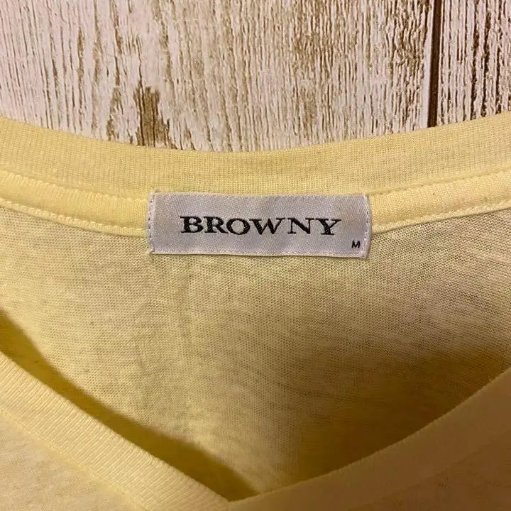 MEN'S [M] Brownie Short Sleeve Yellow