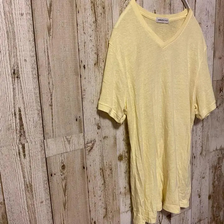 MEN'S [M] Brownie Short Sleeve Yellow