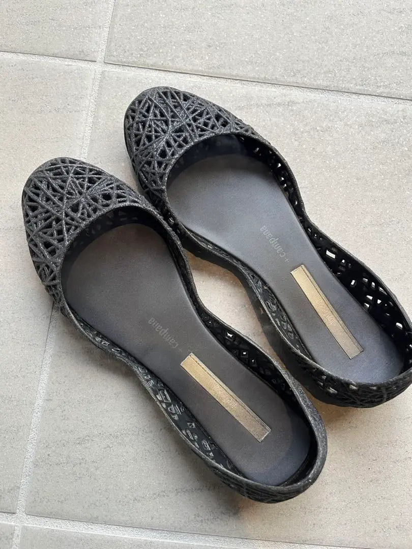 Melissa Campana Rubber Sandals Black