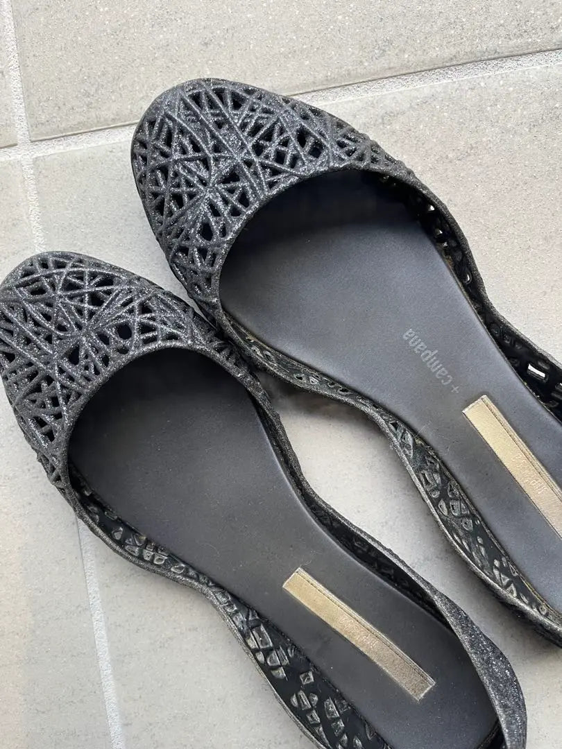 Melissa Campana Rubber Sandals Black