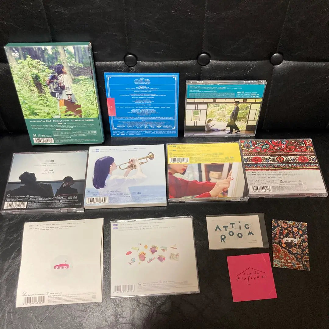 SUMIKA Sumiika CD DVD 9 pieces Set sticker first limited edition summary