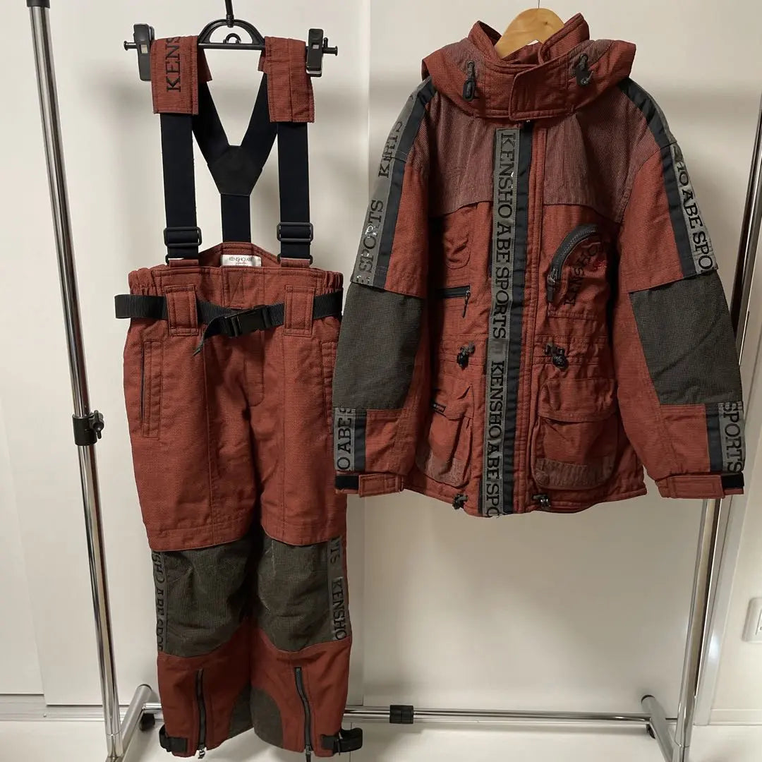 KENSHOABE Snowboard Ski Snowboard Wear Setup Top and Bottom Men's