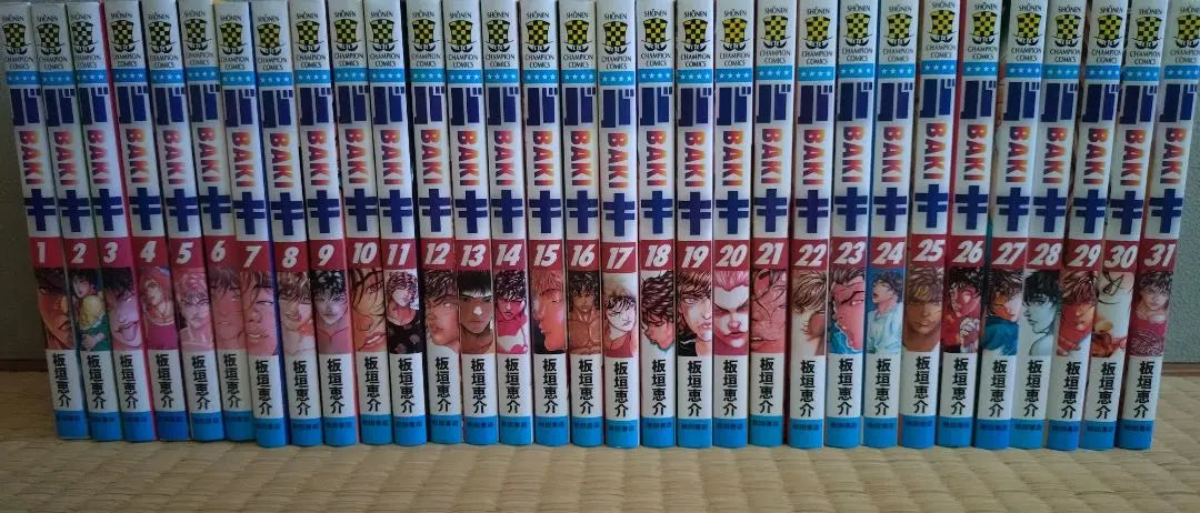 Hanma Baki all 37 volumes + 10.5 Side Story Pickle + 31 volumes of Baki and more