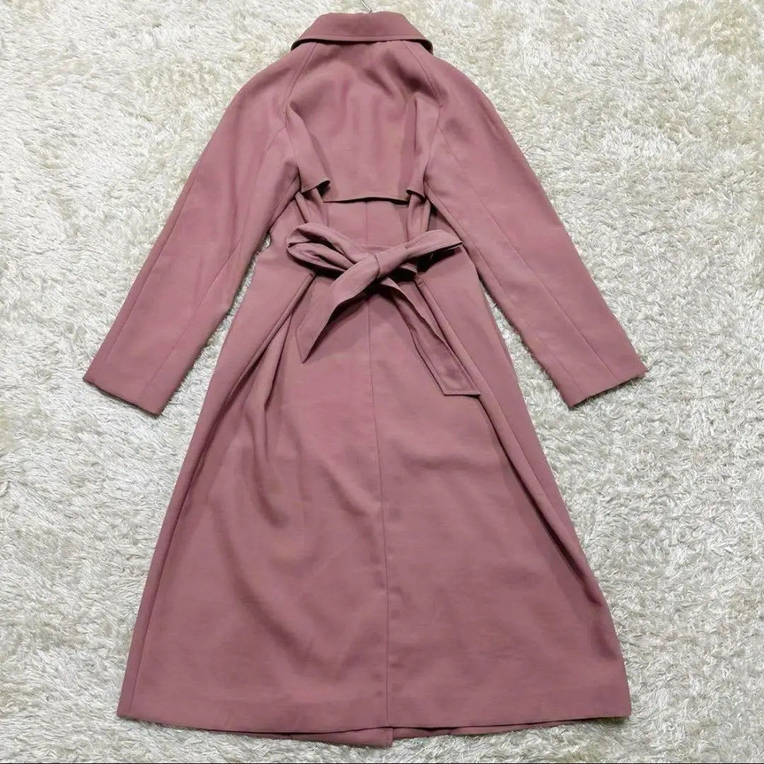 [Good condition] UNTITLED belted coat tailor coat washable, recent model