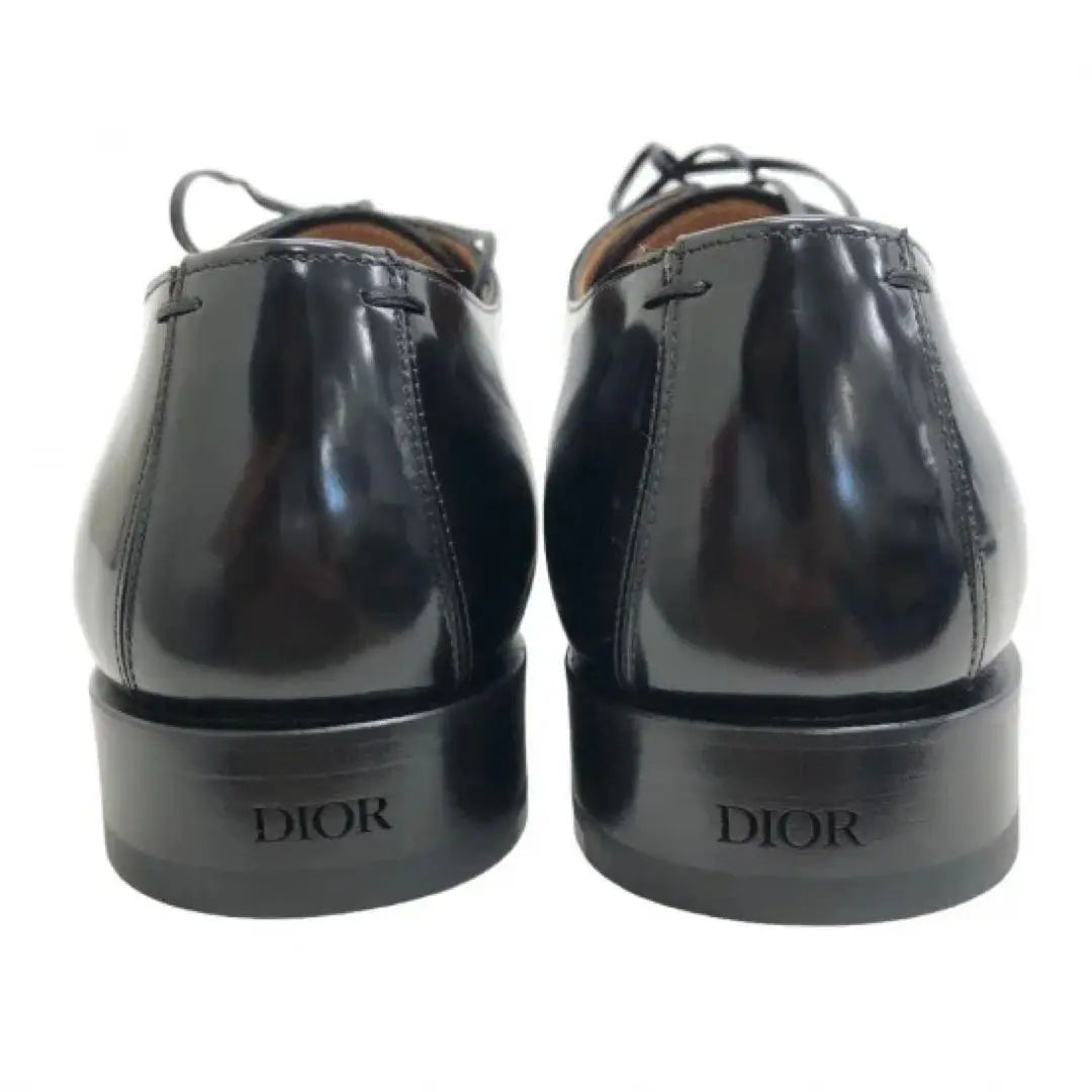 DIOR Black Leather Dress Shoes A9941F Dior 42 Men's Shoes