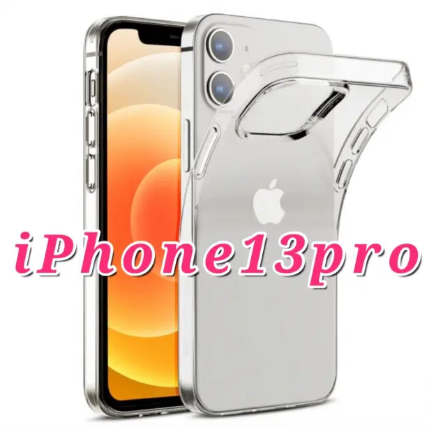 Funda de silicona transparente para iPhone 13pro