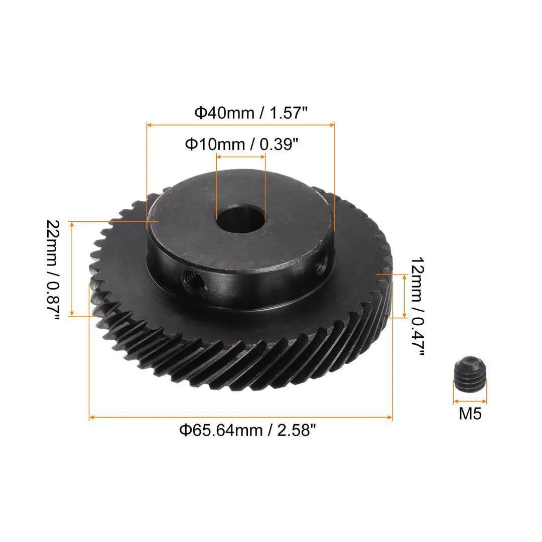 Helical Gear 1 Mod Hardened 45# Steel Spa Differential Differential Motor Gear Parts