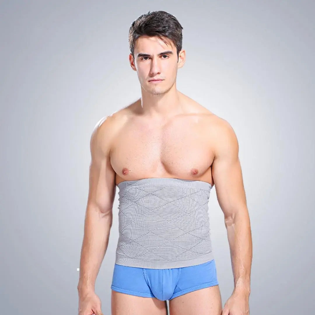 Faja de compresión popular para el vientre, gris, XL, para hombre y mujer