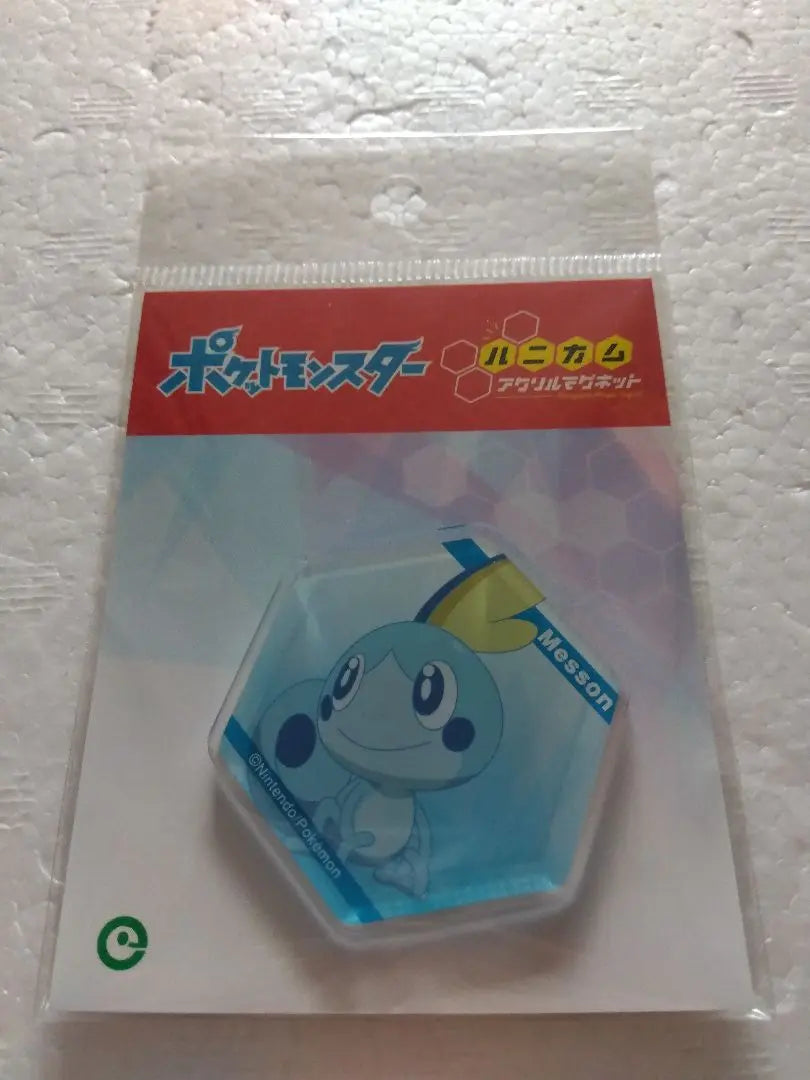 [Pokemon Honeycomb Acrylic Magnet] Messon | 【ポケモン ハニカム アクリル マグネット】メッソン