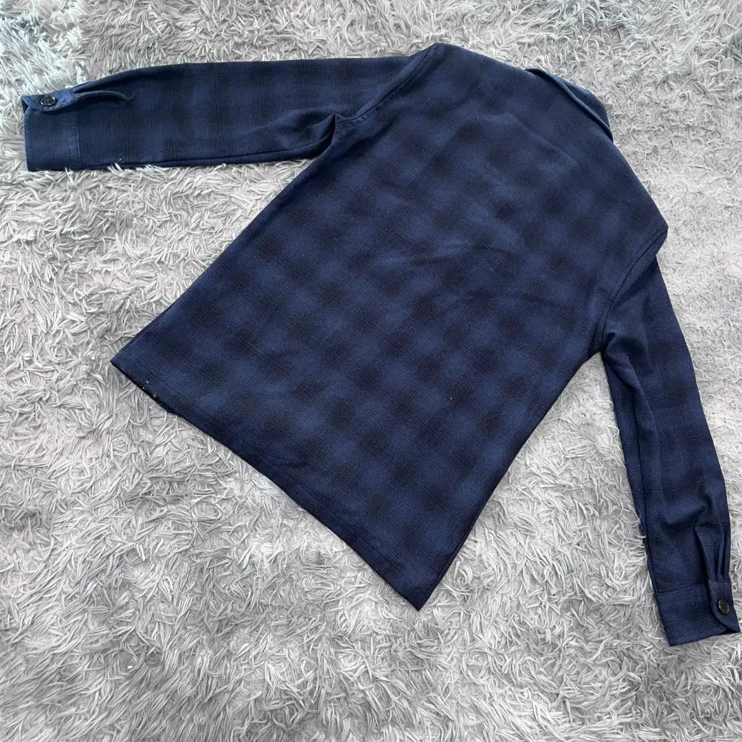 ✨Good condition✨Defective Bendleton Wool Jacket S Navy x Black Check