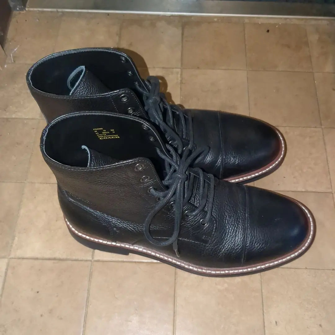 Beautiful condition Coach Black Boots