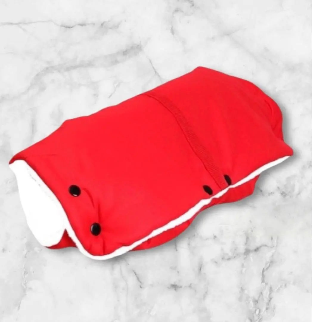 SALE! Stroller, hand cover, gloves, mittens, cold protection, both hands, fleece lining, red