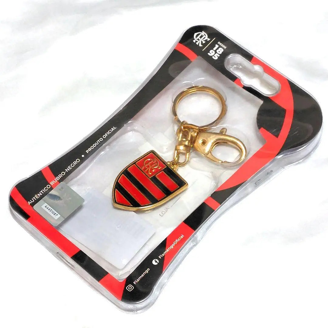 ✨Brand new and unused✨Flamengo★Keychain★GiantAffiliated★ZICO★Brazil★Soccer