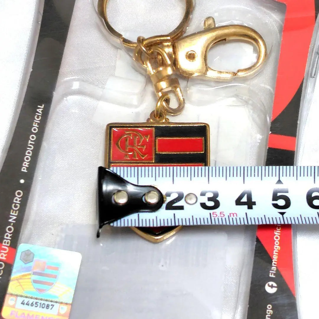 ✨Brand new and unused✨Flamengo★Keychain★GiantAffiliated★ZICO★Brazil★Soccer