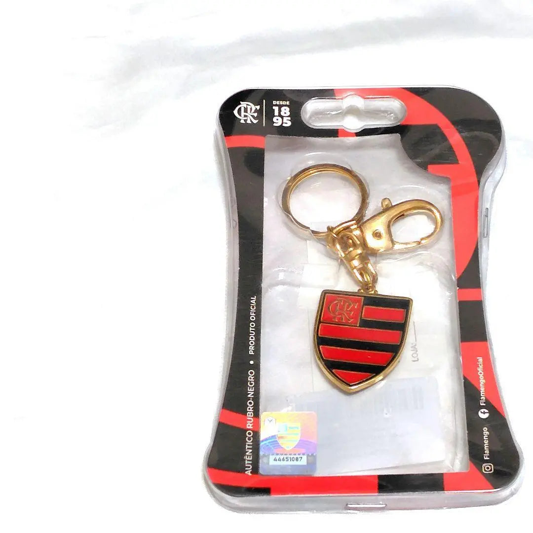 ✨Brand new and unused✨Flamengo★Keychain★GiantAffiliated★ZICO★Brazil★Soccer