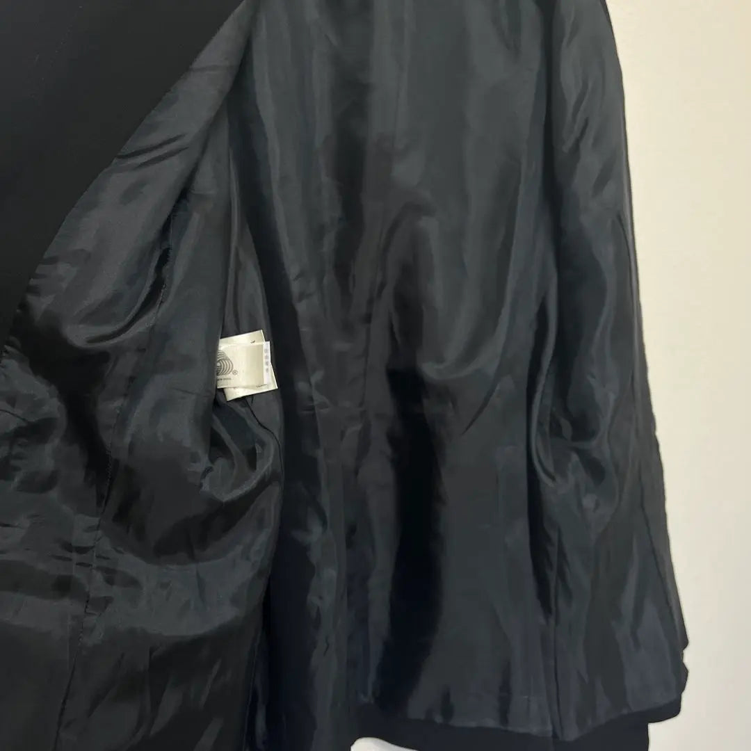 Niju Sank Tailored Jacket/Size 38/Black/Plain