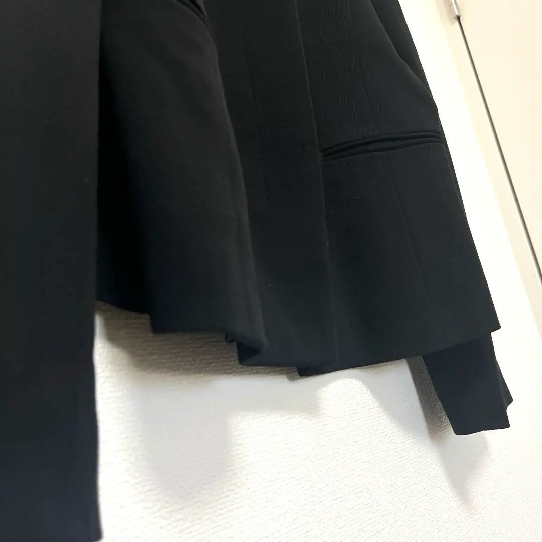 Niju Sank Tailored Jacket/Size 38/Black/Plain