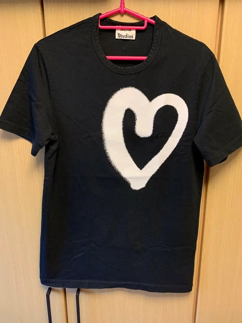 Domestic regular ACNE STUDIOS Acne Studios Heart T -shirt