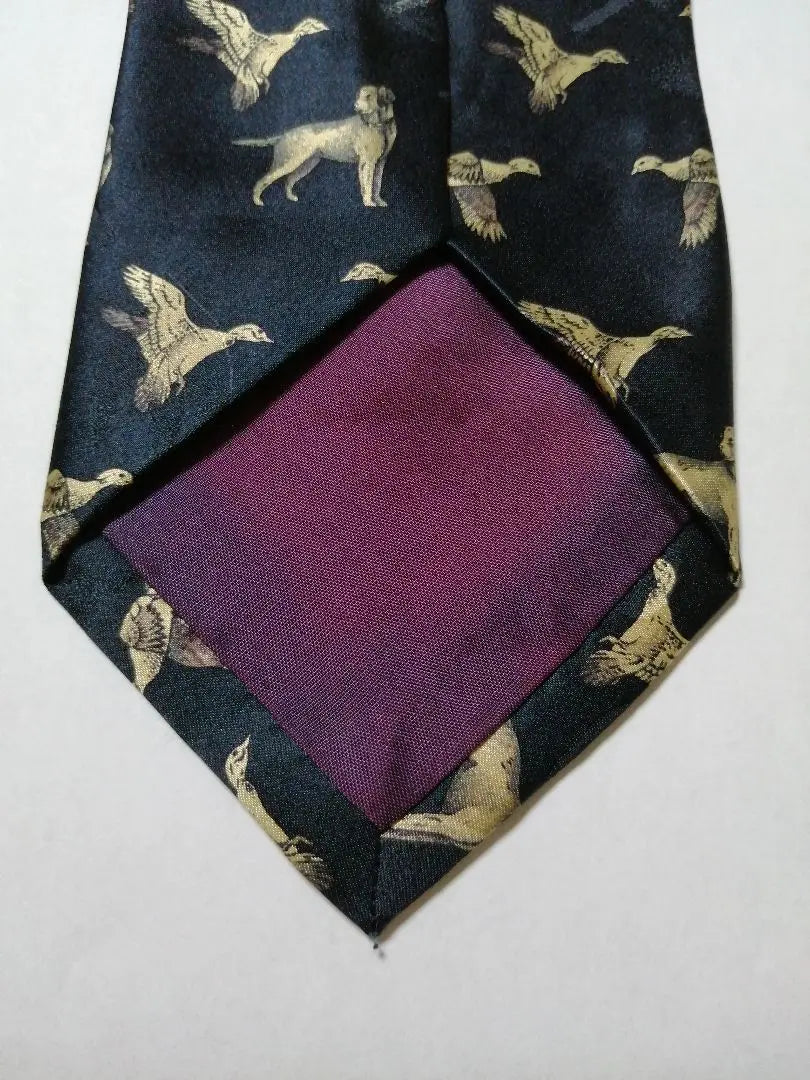 ◆You can get a huge discount by combining your tie ♡ [men's16] Animal pattern, hounds, wild birds, silk 100