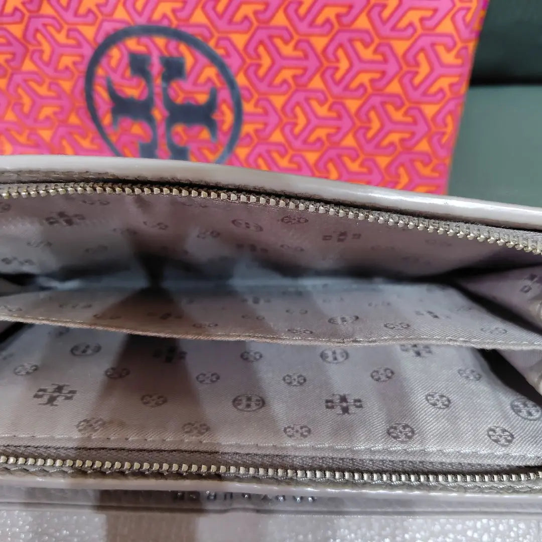 Tory Burch Greige Wallet