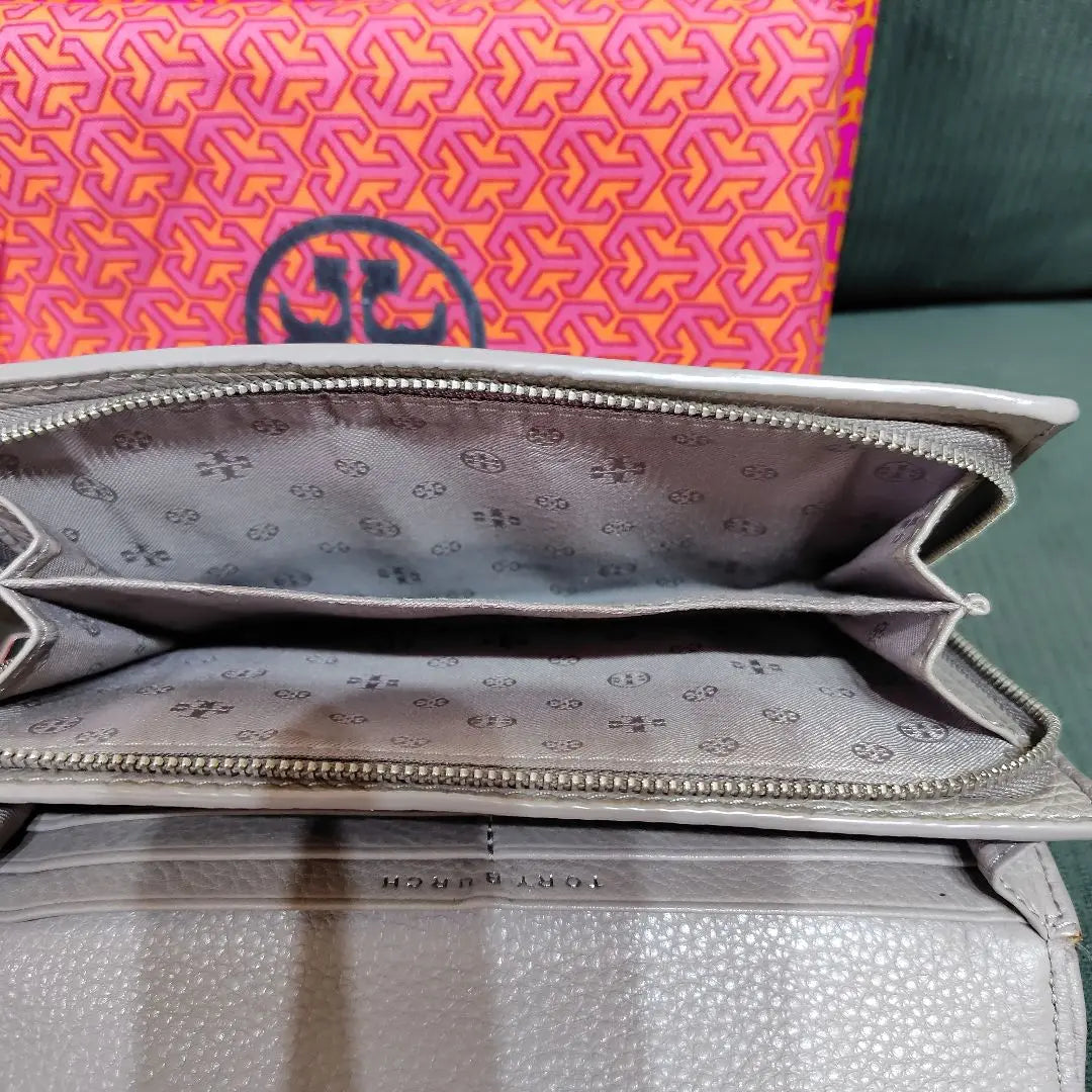 Tory Burch Greige Wallet