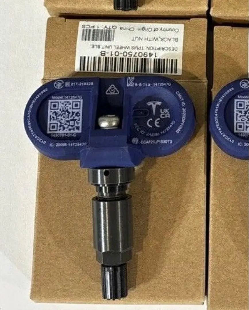 Nuevos sistemas de control de presión de aire de neumáticos Tesla TPMS MODELO SX3Y 4 | 新品 テスラ TPMS Modelo SX3Y タイヤ空気圧監視システム 4本