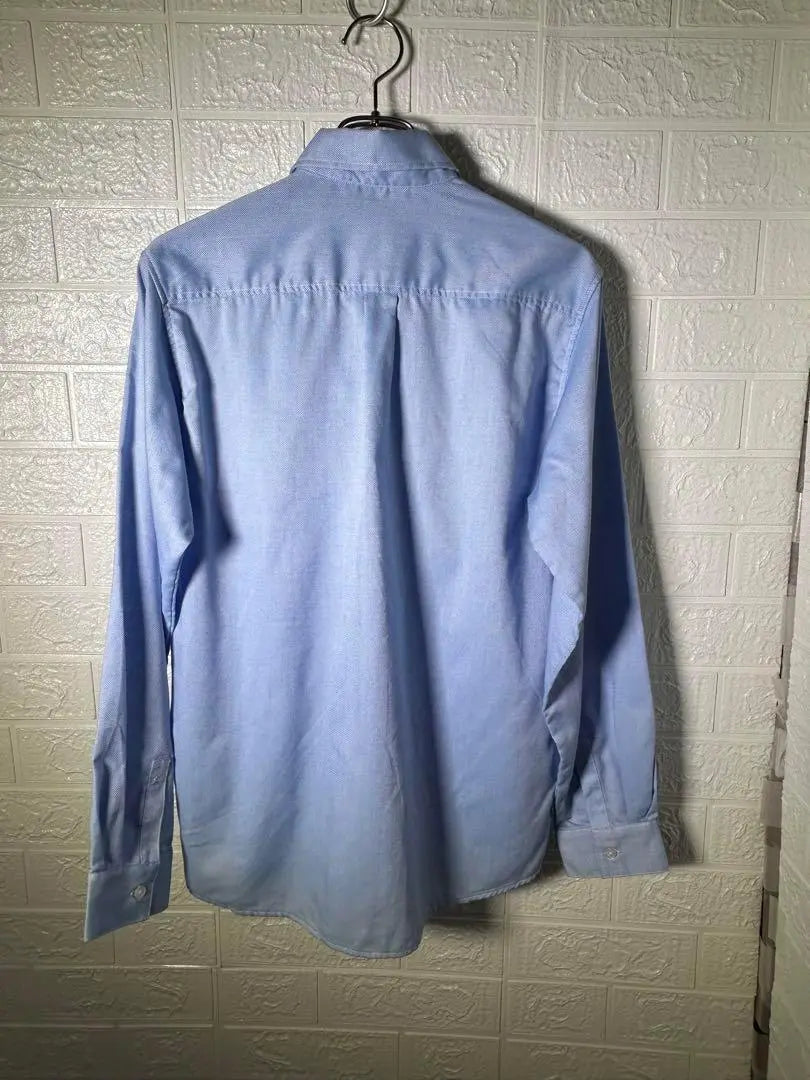 Catherine Cottage Button Down Shirt (170) Light Blue Chest Pocket Sturdy Fabric