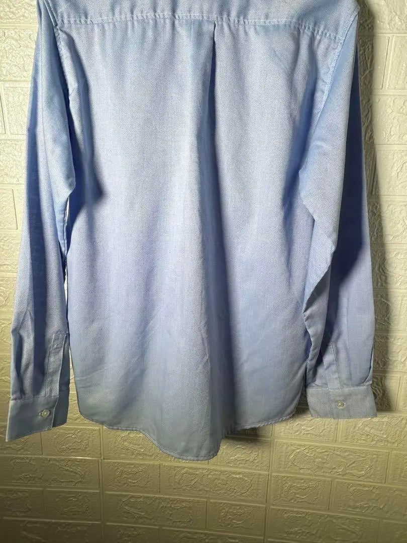 Catherine Cottage Button Down Shirt (170) Light Blue Chest Pocket Sturdy Fabric