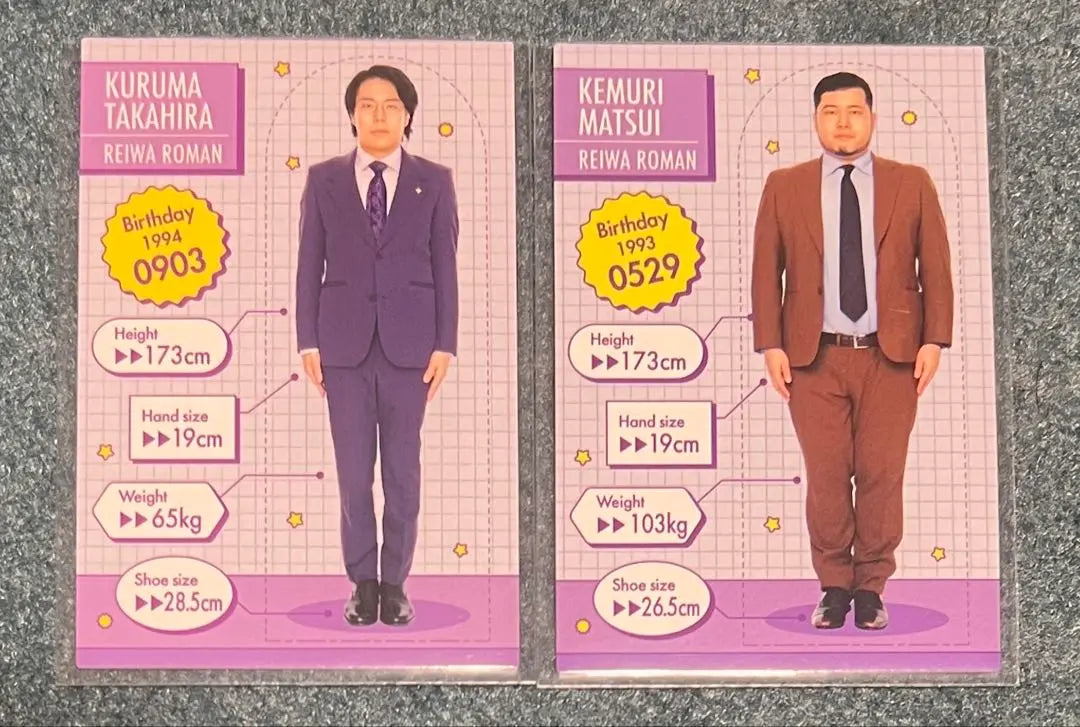 Yoshimoto Koreka 5th Reiwa Roman Physical Measurement Card